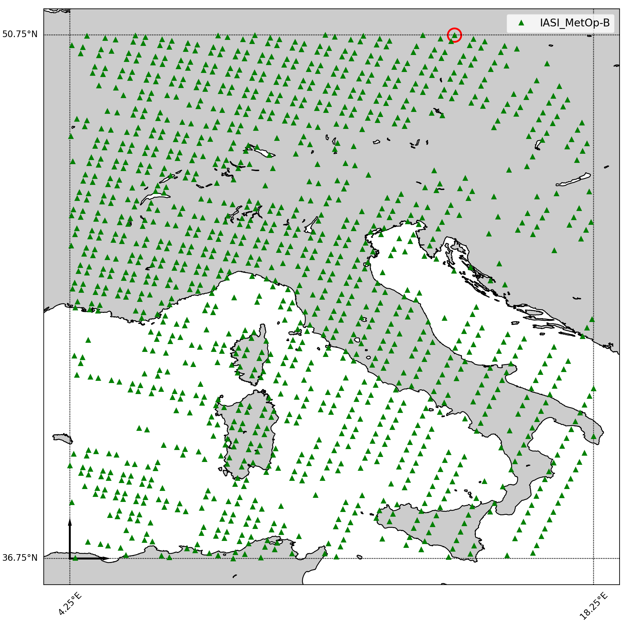 IASI/EUMETSAT O3 EPS — orbit coverage map zoom